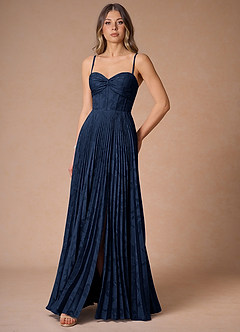 Kleid Akiko Marine image5