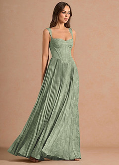 Robe Maxi Agave Vert Lethira image6