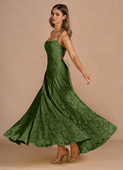 Irelia Olive Maxi Dress image3