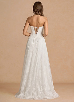 Avelyn White Maxi Dress image2