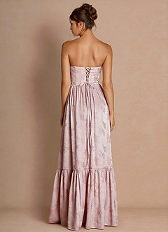 Floria Maxi Klänning Mjuk Rosa image2