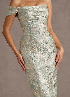 Eleanor Cielo Azul Vestido largo image6