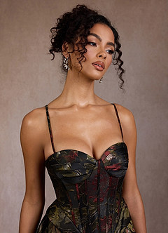 Elora Maxi Klänning Midnattsros image3