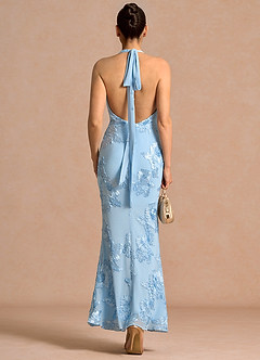 Robe Maxi Bleu Ciel Cipriana image2