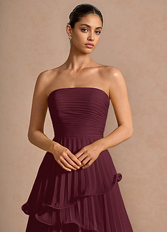 Hartley Wine Midi Dress image5