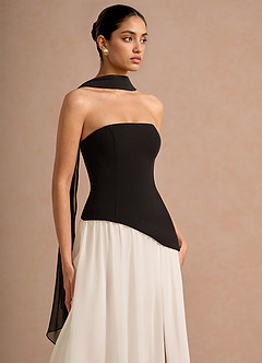 Maxi jurk Galatea Zwart image6