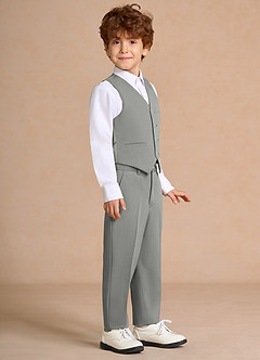 front Oliver Grey Boys 3-Piece Suit