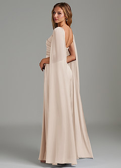 Azazie Niveah Bridesmaid Dresses White Alabaster A-Line Strapless Stretch Satin Convertible Dress image6