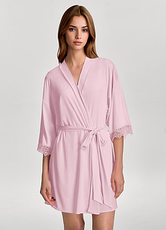 front Brudklänning med mjuk rayon-spetskant