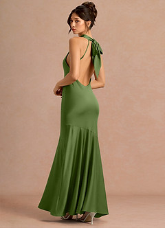 Tinley Verde Oliva Vestido largo image4