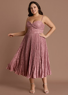 Abito Midi Rosa Chiaro Annie image8