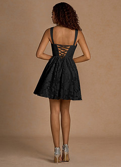 Ivy Black Mini Dress image2