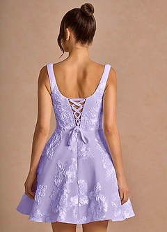 Brynn Pale Purple Mini Dress image2