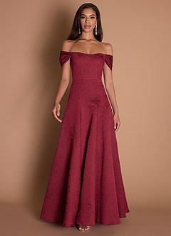 Dannie Cranberry Gown image4