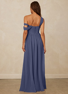 Christian Siriano Bridal for Azazie 1014 Bridesmaid Dresses Stormy A-Line Off the Shoulder Chiffon Dress image3