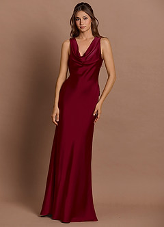 Cheryl Merlot Maxi Dress image3