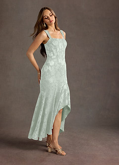 Vestido Menta Verde Largo Alice image6