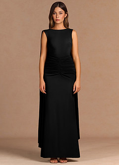 Alessia Beige Maxi Dress image1