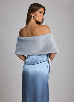 front Faux Fur Scarf Stoles Wraps
