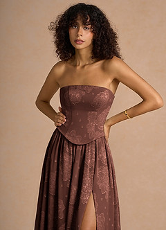 Isaura Mocha Coco Maxi Dress image6