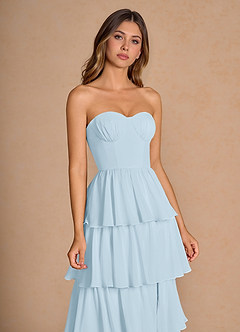 Kalista Sky Blue Maxi Dress image5