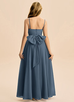 Azazie Bear Junior Neptune A-Line Pleated Chiffon Dress image2