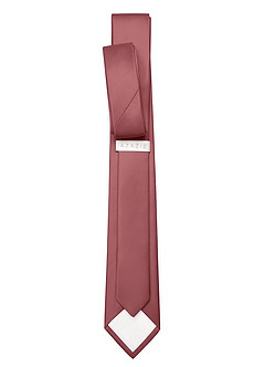 front Matching Skinny Tie & Pocket Square & Cuff Links & Socks Set