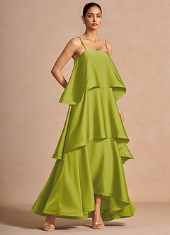 Abito Maxi Verde Limone Itasca image4