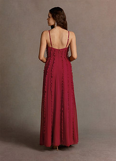 Meghan Ruby Red Maxi Dress image4