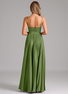 Azazie Akiko Bridesmaid Dresses Juniper A-Line Sweetheart Neckline Stretch Satin Dress image2