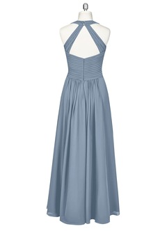 azazie dusty blue swatch