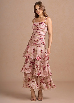 Sonja Mauve Floral Maxi Dress image5