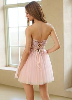 Blossparkle Rosa Mini vestido image5