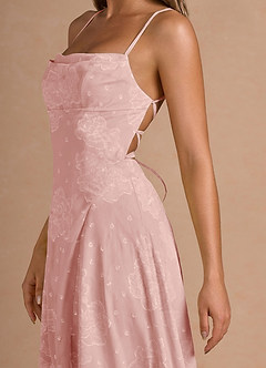 Robe Maxi Rose Poudré Nyselle image6