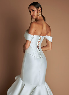 Maxi jurk Diana Wit image6