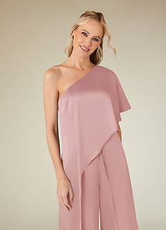 Azazie Hagretta 신부의 어머니 드레스 점프수트/팬츠수트 스트레치 새틴 image5