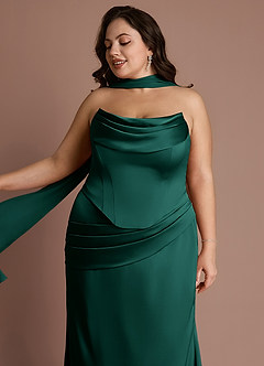 Sorrel Emerald Corset Two-Piece Sets image11