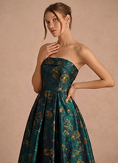 Serenella Deep Green Maxi Dress image4