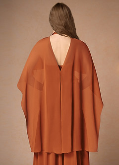 front Xale transparente para noite com vários estilos e cores combinando