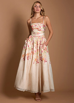 Kati Antique Floral Maxi Dress image1