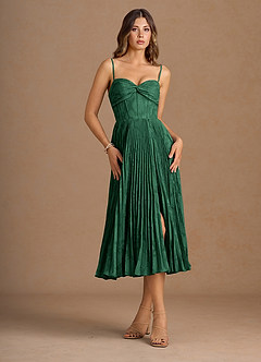 Vestido Verde Esmeralda Midi Annie image6