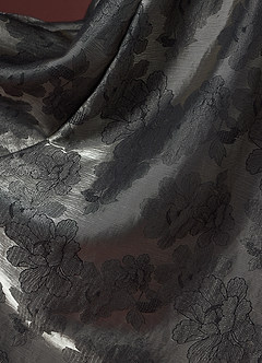 Kalani Charcoal Puff Sleeve Midi Dress image7