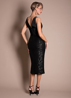 Carla Black Midi Dress image6