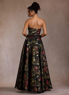 Elora Maxi Klänning Midnattsros image4