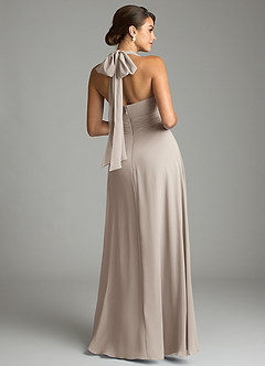 Azazie Tamira Suknie dla druhen Linia A Pofałdowany Szyfon Do ziemi Sukienka image8