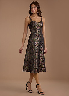 moody cocktail dress Elsie Moody Floral Midi Dress