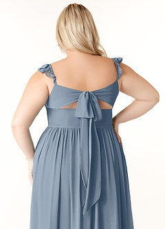 Azazie Metz Bridesmaid Dresses Twilight A-Line Sweetheart Ruched Chiffon Dress image12