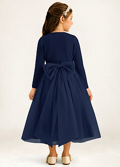 front Azazie Dziewczęcy szal dziergany