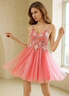 Shimira Orange Mini Dress image7