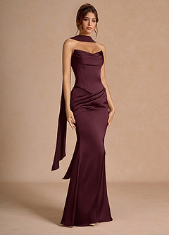 Kleid Sorrel Wein image3